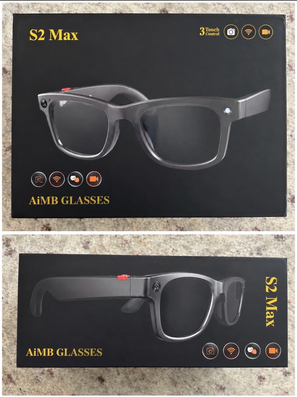 S2 Max Smart Glasses in Gray